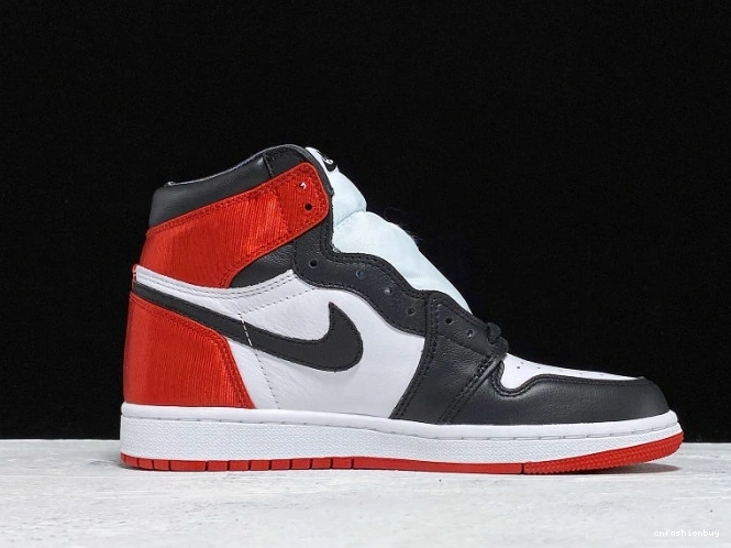 Jordan Retro CD0461-016 Satin Black 1 Toe Air High 1027